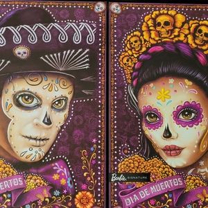 Brand New 2021 Dia de los Muerto Barbie and Ken